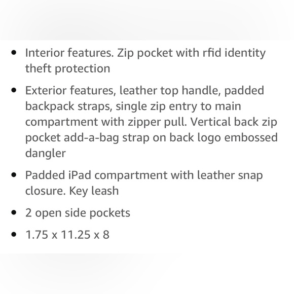 TUMI Leather Crossbody Shoulder Bag Personal Item Travel Purse Clutch RFID Safe - Picture 16 of 16